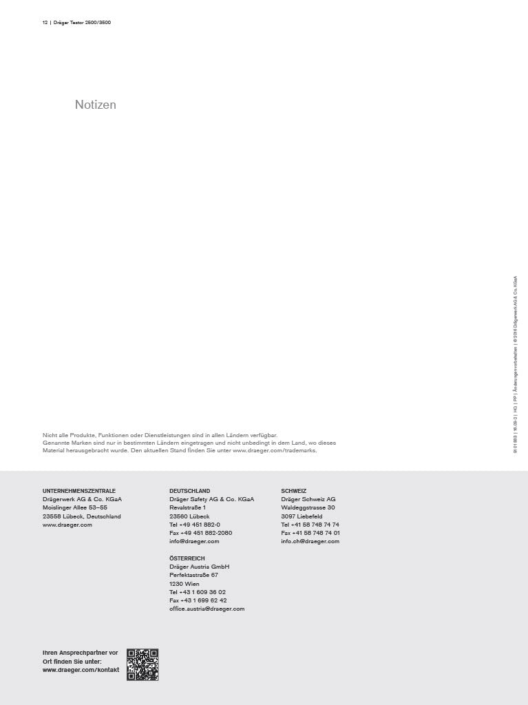 DRÄGER Prüfgerät TESTOR 2500