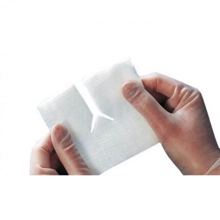 Peha Schlitzkompressen 10 x 10 cm