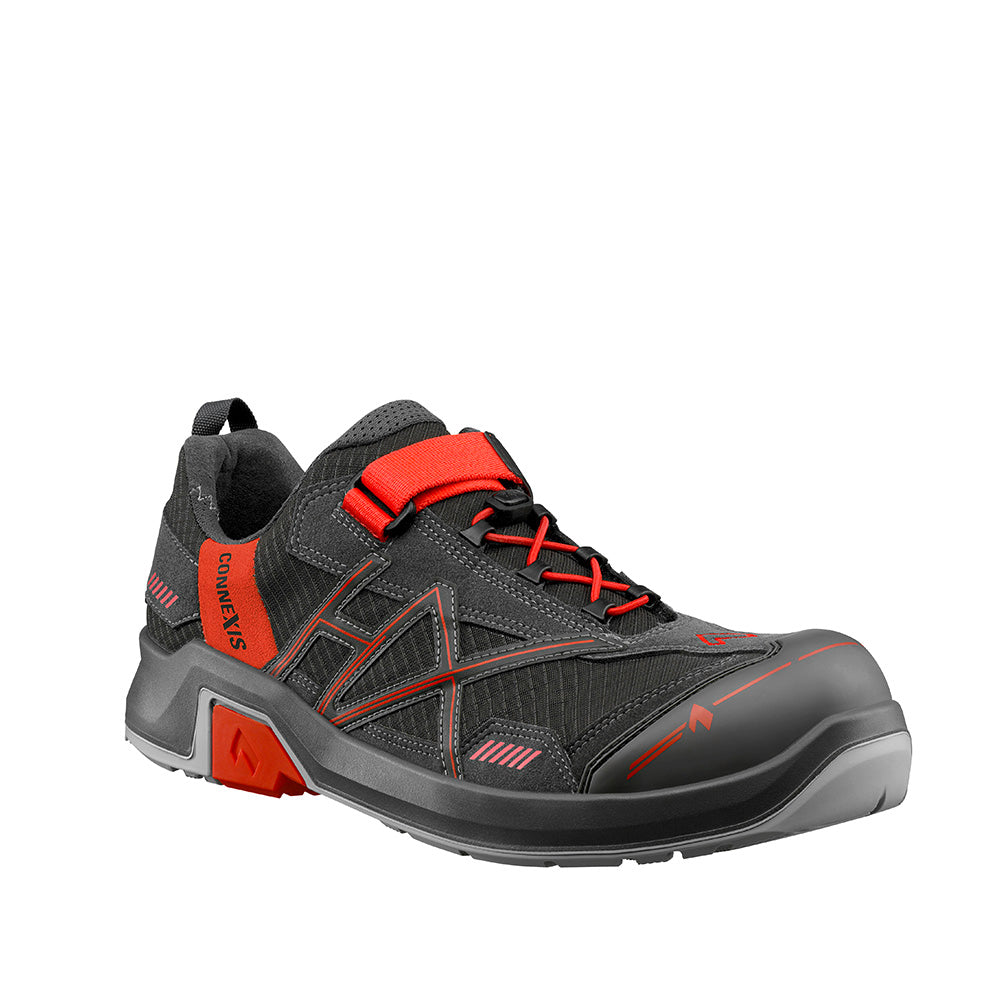 Haix Connexis Safety Low in grau und rot