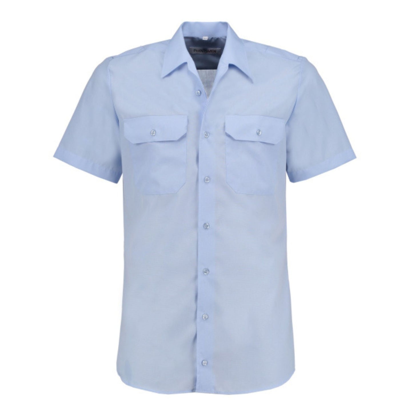 Hellblaues Diensthemd für Feuerwehren in Bayern, Kurzarm