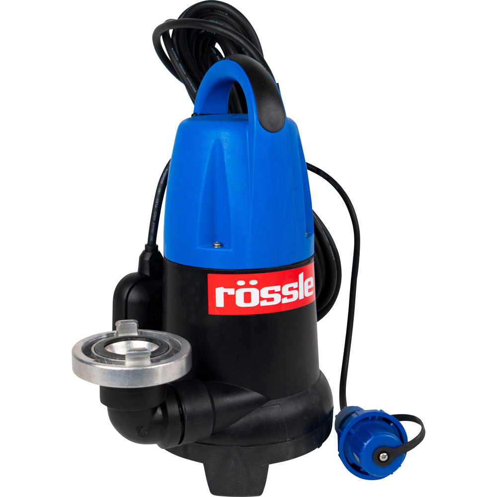 Tauchpumpe RÖSSLE Kilo, 240l/min, 230V und 30mm Korndurchlass, C-Anschluss