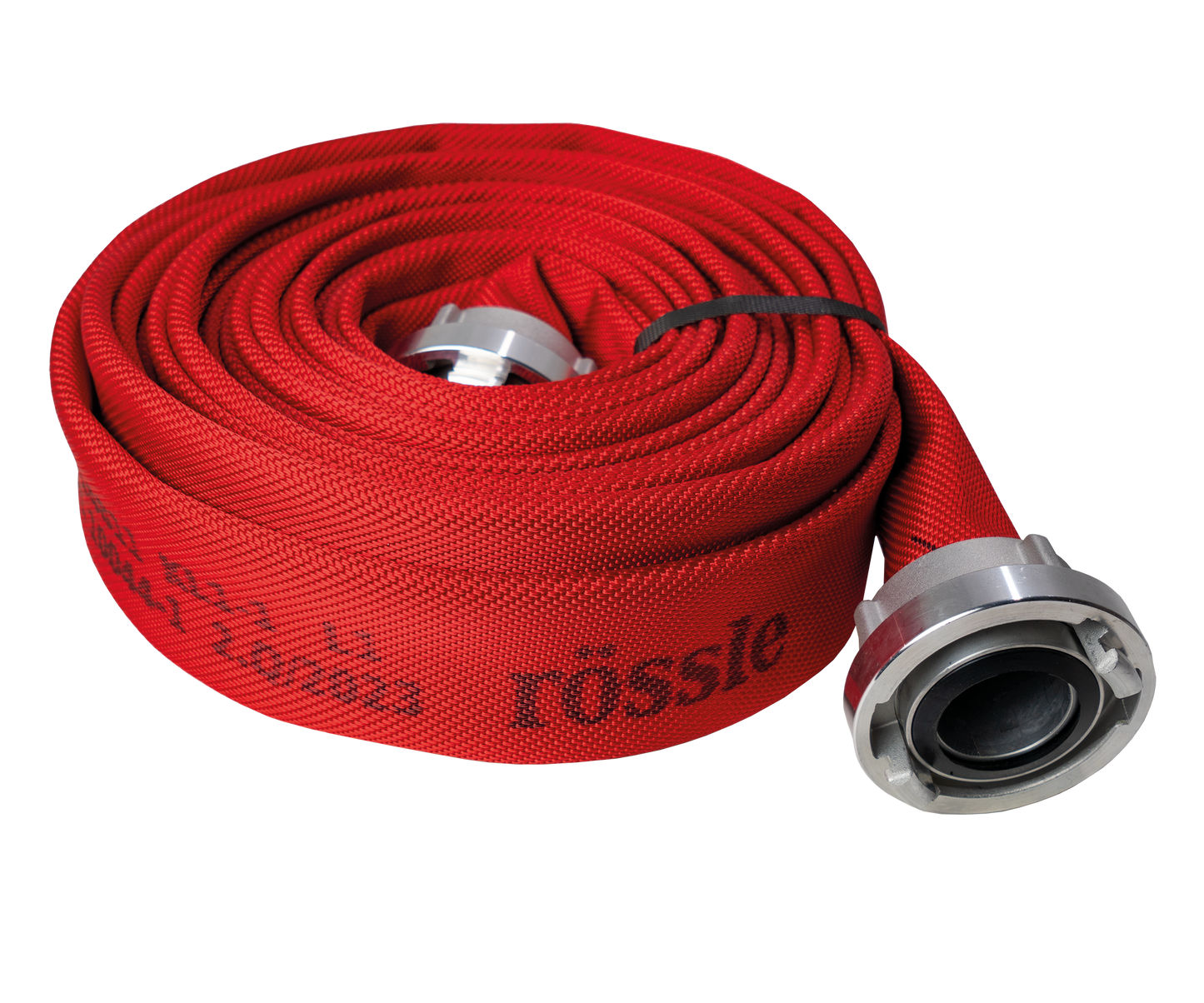 Feuerwehrschlauch in rot
