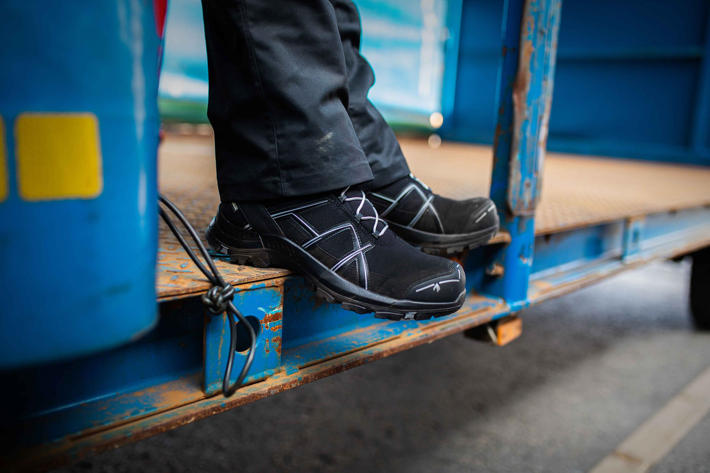 HAIX BLACK EAGLE Safety 40.1 mid/black-silver