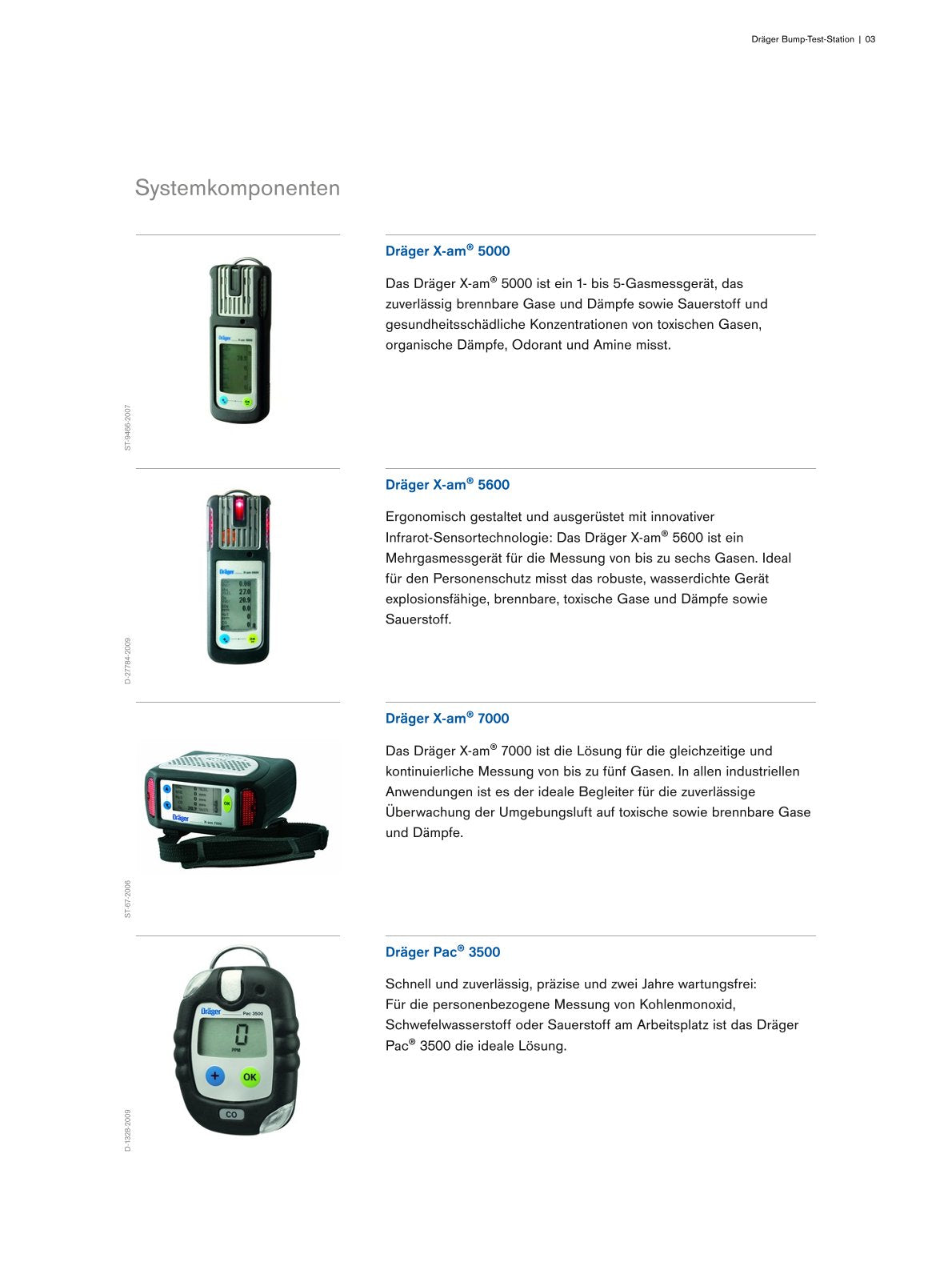 DRÄGER Bump Test Station für Pac®