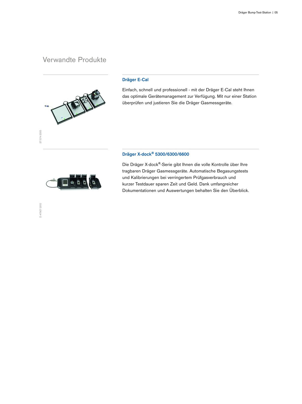 DRÄGER Bump Test Station für Pac®