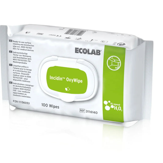 ECOLAB Incidin OxyWipe NG Flächen-Desinfektionstücher