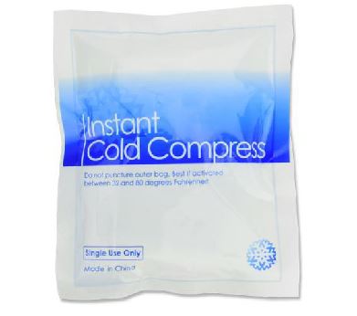 Kühlkompresse für den Einmalgebrauch