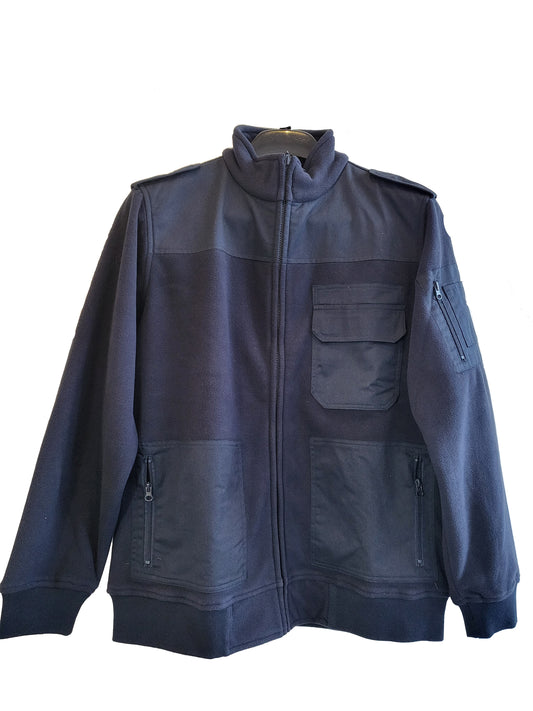 Abbildung von Pelkotex Fleecjacke für Tagesdienst in dunkelblau