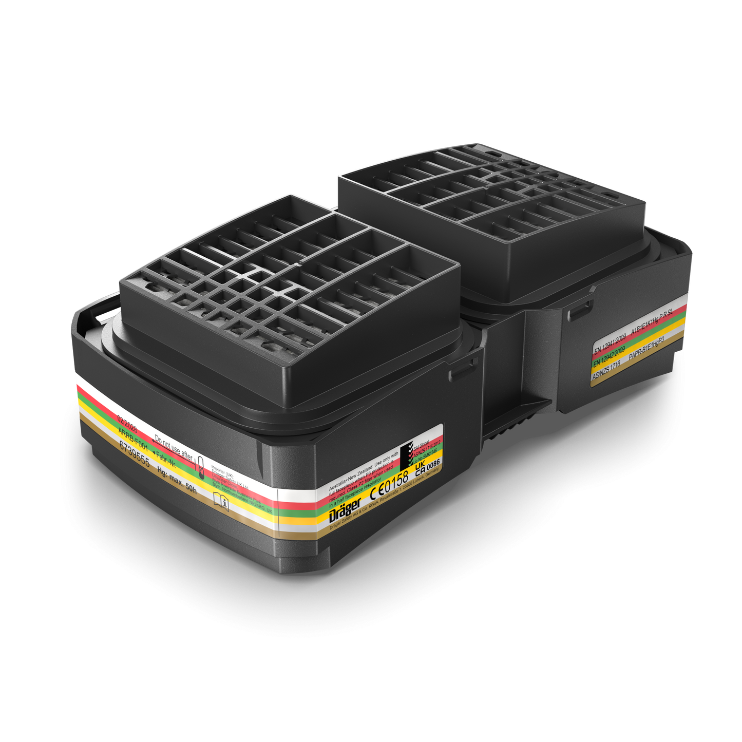 DRÄGER Kombinationsfilter X-plore 8500/8700 A1B1E1K1 Hg P R SL