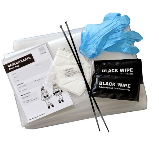 Black Sets für Einsatzstellenhygiene – DGUV-konforme Hygienelösung für die Feuerwehr