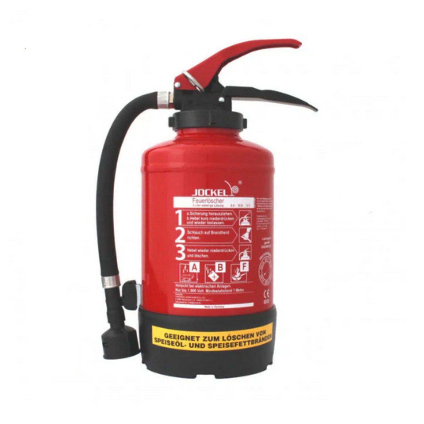 JOCKEL Feuerlöscher Fettbrand ( A + B + F ) , 3l