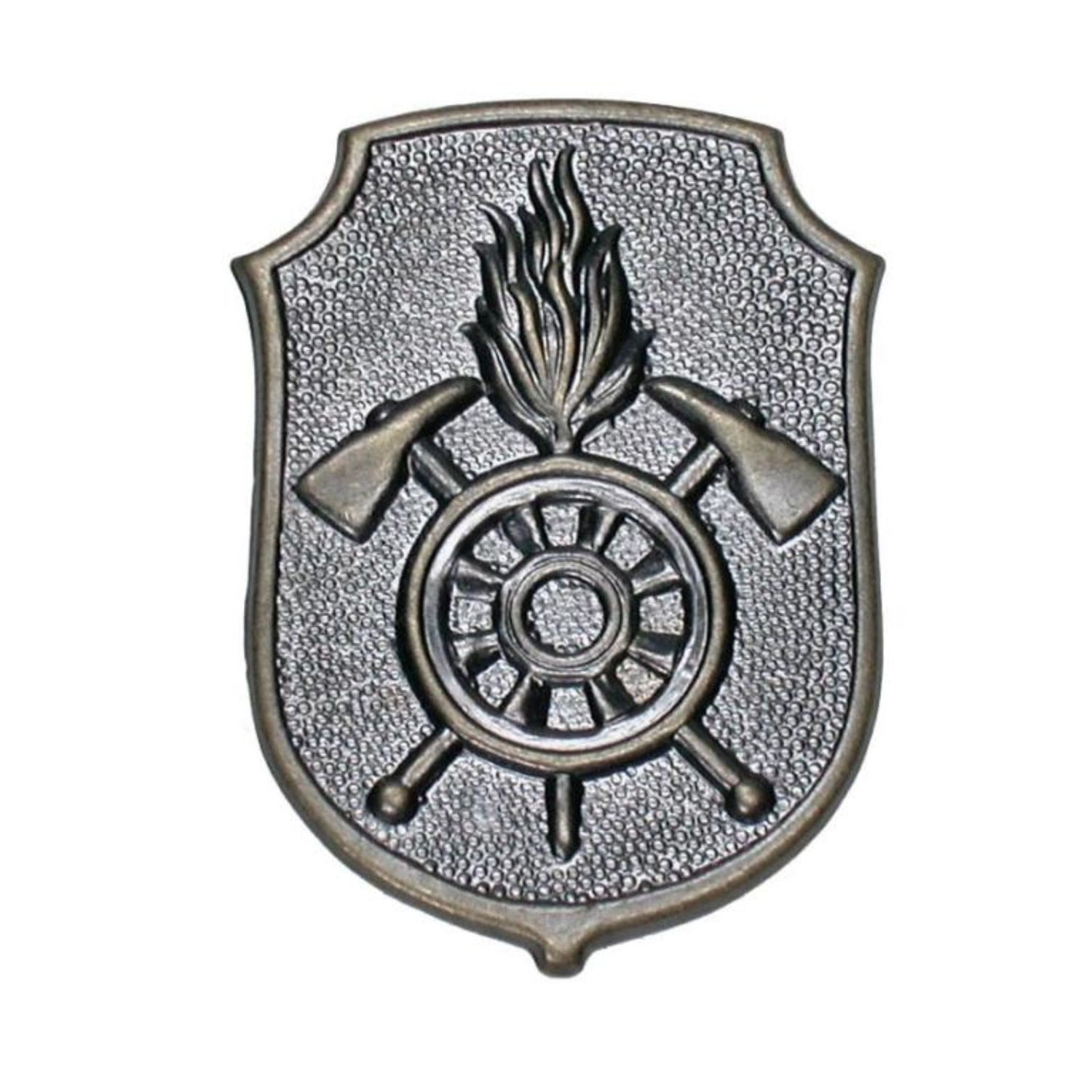 Kragenspiegel in altsilber für Feuerwehr Bayern