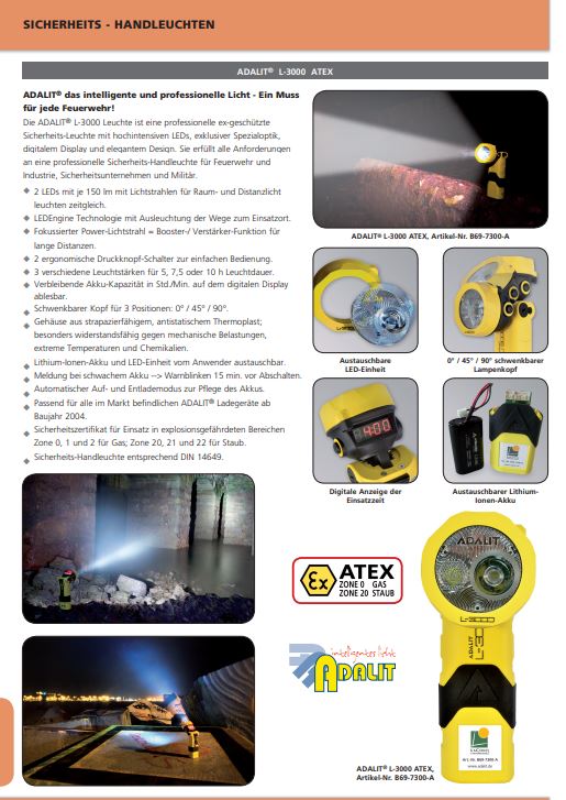 Handlampe L-4000