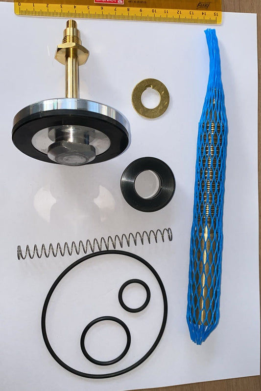 Alle Teile des Reparaturset