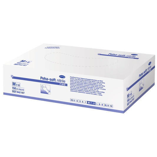 Peha-soft nitrile powderfree, Schutz- und Untersuchungshandschuh, latexfrei
