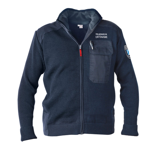 BÜTTNER Tagesdienst-Strickjacke, Unisex, Bayern, Modell "München"