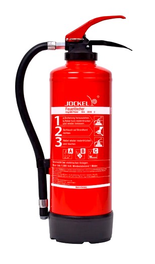 JOCKEL Feuerlöscher ABC-Pulver, 6kg