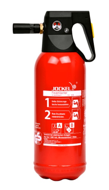 JOCKEL Mini-Feuerlöscher AB-Schaum, 2 Liter
